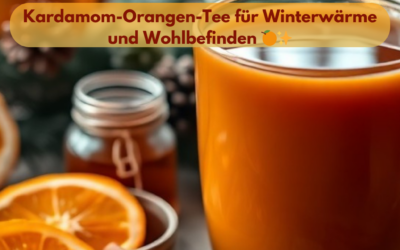 Kardamom-Orangen-Tee für Winterwärme und Wohlbefinden 🍊✨
