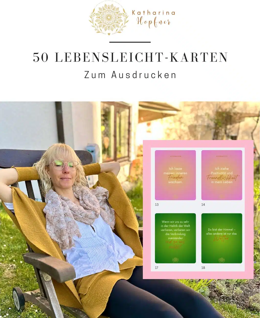 50 Lebensleicht-Karten